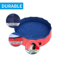 Carica l'immagine nel visualizzatore di Gallery, Delicacy Piscina per Cani Bambini Piegevole Vasca da...
