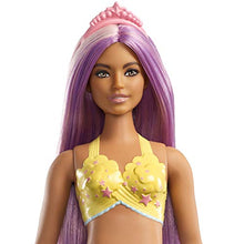 Carica l'immagine nel visualizzatore di Gallery, Barbie- Dreamtopia Bambola Sirena con Coda Arcobalena e Capelli Viola,... - Ilgrandebazar