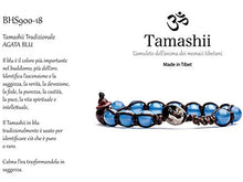 Carica l'immagine nel visualizzatore di Gallery, Bracciale tibetano in Agata Blu MainApps - Ilgrandebazar