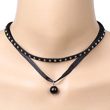 Carica l'immagine nel visualizzatore di Gallery, Elegant Rose, set di 23 collane girocollo, chocker in velluto, pizzo; stile:... - Ilgrandebazar
