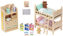 Carica l'immagine nel visualizzatore di Gallery, SYLVANIAN FAMILIES- Cameretta Letto a Castello Accessori, Multicolore, 4254