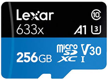 Carica l'immagine nel visualizzatore di Gallery, Lexar Schede ad alte prestazioni 633x 256GB microSDXC UHS-I