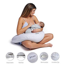 Carica l'immagine nel visualizzatore di Gallery, Dilamababy Cuscino Gravidanza Allattamento in Fiocchi di Memory e... - Ilgrandebazar
