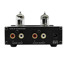 Carica l'immagine nel visualizzatore di Gallery, docooler FX-Audio Mini HiFi Audio Preamplificatore 6K4 TUBE-03, Nero