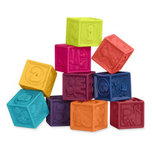 Carica l'immagine nel visualizzatore di Gallery, B. Toys- Cubi Morbidi per Bambini, BX1002Z - Ilgrandebazar