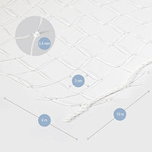 Carica l'immagine nel visualizzatore di Gallery, Bella &amp; Balu Rete protettiva per gatti (trasparente | 10x4m) con 10 x 4 m - Ilgrandebazar
