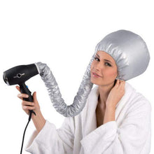 Carica l'immagine nel visualizzatore di Gallery, Casco per asciugatura cuffia asciugacapelli con elastico attacco a phon - Ilgrandebazar
