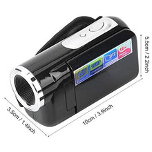Carica l'immagine nel visualizzatore di Gallery, Hakeeta Videocamera per videocamera Bambini, Portatile nero