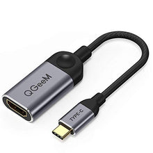Carica l'immagine nel visualizzatore di Gallery, USB C HDMI Adattatore,QGeeM Cavo adattatore C a 4K, da...