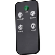 Carica l'immagine nel visualizzatore di Gallery, Ardes AR5EA40PR Easy 40PR Ventilatore a Piantana con Telecomando Ampia Base...