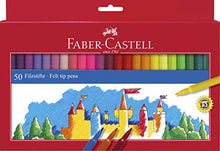 Carica l'immagine nel visualizzatore di Gallery, Faber-Castell 554250 Pennarello, 50 Pezzi 50 - Ilgrandebazar