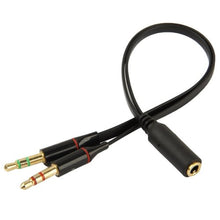 Carica l'immagine nel visualizzatore di Gallery, ILS - Cavo Splitter Sdoppiatore Adattatore 3.5mm Femmina to 1 pezzo