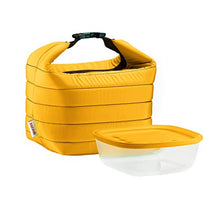Carica l'immagine nel visualizzatore di Gallery, Guzzini Set Borsa Termica con Contenitore Salvafreschezza On The Go, Ocra - Ilgrandebazar