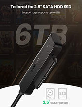 Carica l'immagine nel visualizzatore di Gallery, UGREEN Adattatore USB 3.0 a SATA per SSD HDD 2.5’’, Cavo 6TB Supporta...