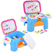 Carica l'immagine nel visualizzatore di Gallery, deAO Kit attività della scuola - sgabello portatile per creative - Ilgrandebazar