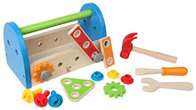 Carica l'immagine nel visualizzatore di Gallery, Hape E3001 - Cassetta Degli Attrezzi Multicolore - Ilgrandebazar