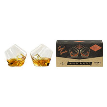Carica l'immagine nel visualizzatore di Gallery, Gentlemen' s Hardware Dondolo Bicchieri da Whisky, Argento, Set di 2