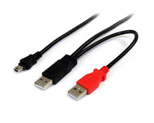 Carica l'immagine nel visualizzatore di Gallery, StarTech.Com Cavo a Doppia Alimentazione per Disco Rigido Esterno HDD a...