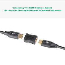 Carica l'immagine nel visualizzatore di Gallery, J&amp;D HDMI Coupler Adapter, 2-Pack Placcato Oro Femmina a 4K