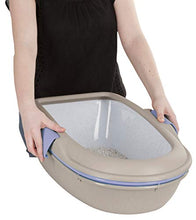 Carica l'immagine nel visualizzatore di Gallery, Stefanplast Toilette Aperta con Setaccio Autopulente, Grigio Blu, 59 x 39 x...