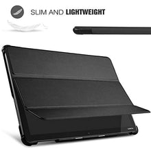 Carica l'immagine nel visualizzatore di Gallery, IVSO Custodia Cover per Huawei Mediapad M5 Lite 10, Slim Smart Nero