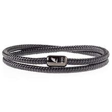 Carica l'immagine nel visualizzatore di Gallery, Wind Passion Bracciale con Medium ( Wrist size 15.5 - 17.4 cm ), Black Pearl - Ilgrandebazar