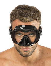 Carica l'immagine nel visualizzatore di Gallery, Cressi F1 Mask - Maschera Subacquea monovetro del Tipo Frameless, L, Nero