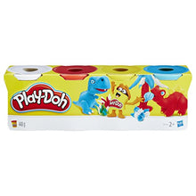 Carica l'immagine nel visualizzatore di Gallery, Play-Doh - 4 Vasetti Singoli, B5517EU4, Colori assortiti 4 - Ilgrandebazar