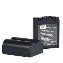 Carica l'immagine nel visualizzatore di Gallery, 2pcs CGR-S006E DSTE Li-ion Batteria Compatibile per Panasonic S006E,...