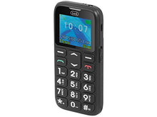 Carica l'immagine nel visualizzatore di Gallery, Trevi SICURO 10 Telefono Cellulare per Anziani con Tasti Grandi, Nero - Ilgrandebazar
