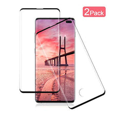 Carica l'immagine nel visualizzatore di Gallery, 2 pezzi Vetro Temperato per Samsung Galaxy S10 Plus Pellicola Trasparente