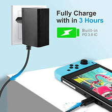 Carica l'immagine nel visualizzatore di Gallery, Caricabatterie per Nintendo Switch / Lite, innoAura Type-C Adattatore...