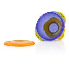 Carica l'immagine nel visualizzatore di Gallery, Nuby - Ciotola impilabile con coperchio e ventosa, confezione da 3,... - Ilgrandebazar