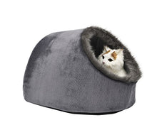 Carica l'immagine nel visualizzatore di Gallery, VERTAST Gatto Cane Piccolo Lettini e divanetti Accogliente Animali grigio