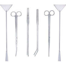 Carica l'immagine nel visualizzatore di Gallery, Lictin 6 PCS Piante Acquario Attrezzi Set - Accessori per Acquari - Acciaio... - Ilgrandebazar