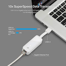 Carica l'immagine nel visualizzatore di Gallery, TP-Link Adattatore di rete da USB 3.0 a Gigabit Ethernet 10/100/1000,... - Ilgrandebazar