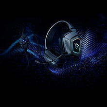 Carica l'immagine nel visualizzatore di Gallery, Trust GXT 450 Blizz Cuffie gaming RGB suono surround virtuale 7.1