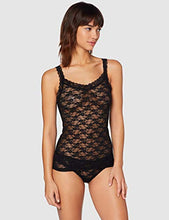 Carica l'immagine nel visualizzatore di Gallery, Marchio Amazon - Iris &amp; Lilly Soft Lace Vestaglia 44, Nero (Black) - Ilgrandebazar