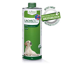 Carica l'immagine nel visualizzatore di Gallery, AniForte Olio di Salmone Premium per cani e gatti 1 litro - Spremuto a...