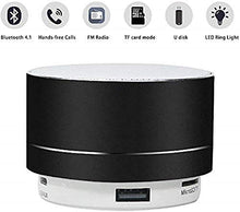 Carica l'immagine nel visualizzatore di Gallery, Altoparlante portatile Bluetooth con bassi potenti, gamma di connessione Nero