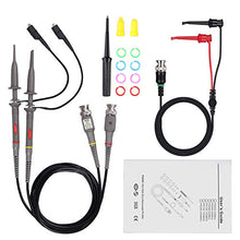 Carica l'immagine nel visualizzatore di Gallery, Proster P6100 100MHz Sonda Oscilloscopio Kit Puntali da Test Cavo con BNC a... - Ilgrandebazar