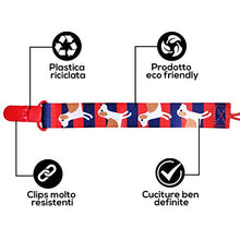 Carica l'immagine nel visualizzatore di Gallery, M&amp;Z Ecolife Clip Ciuccio Catena Per Catenella Portaciuccio Per... - Ilgrandebazar