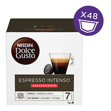 Carica l'immagine nel visualizzatore di Gallery, Nescafé Dolce Gusto Espresso Intenso Decaffeinato Caffè, 3 Confezioni da 16...