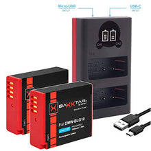 Carica l'immagine nel visualizzatore di Gallery, Baxxtar PRO (2x) compatibile con la batteria DUAL LCD-caricatore + 2x BLG10