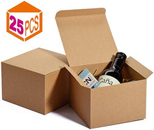 Carica l'immagine nel visualizzatore di Gallery, Switory Scatole Regalo 50pc con Coperchio 10x10x10cm, scatole Marrone