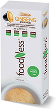 Carica l'immagine nel visualizzatore di Gallery, Foodness Capsula Caffè al Ginseng compatibile Nespresso - 5 Confezioni da 10...