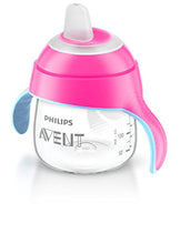 Carica l'immagine nel visualizzatore di Gallery, Philips Avent SCF751/07 Tazza con Beccuccio Morbido e Valvola 200 ml, Rosa - Ilgrandebazar