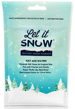 Carica l'immagine nel visualizzatore di Gallery, Let it Snow Neve Finta Istantanea in Polvere per Slime – 4 litres - Ilgrandebazar