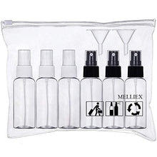Carica l'immagine nel visualizzatore di Gallery, Flacone Spray Atomizzatore Vuoto Plastica Set Di Bottiglie Da 6 x 50ml