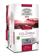 Carica l'immagine nel visualizzatore di Gallery, Caffè Corsini Compagnia dell'Arabica Colombia 100% Arabica 4 x 18